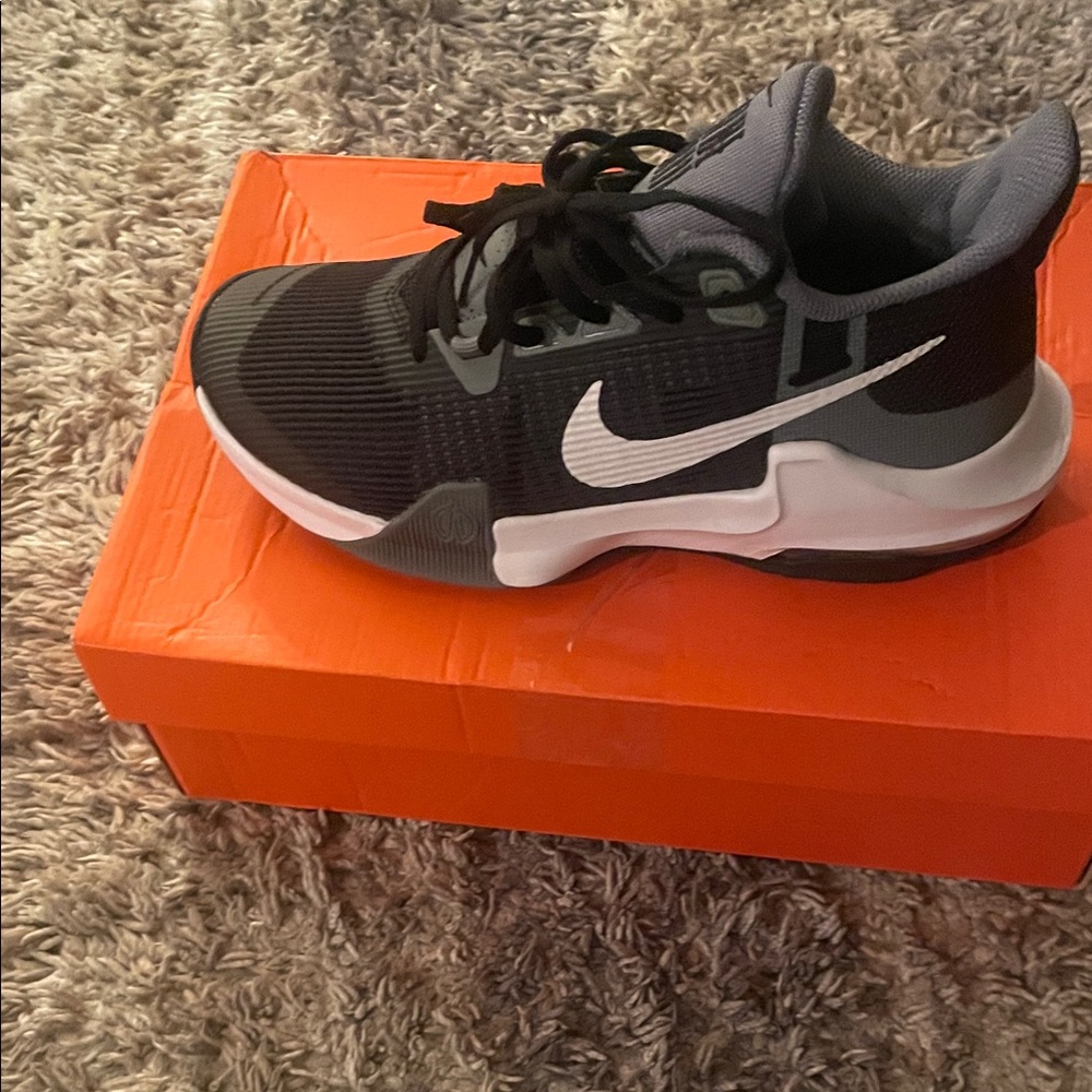 Nike Air Max Impact 3 Black and Gray Athletic Shoes Men’s